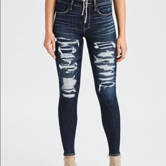 American Eagle Outfitters Denim - ✨ AMERICAN EAGLE OUTFITTERS 🦅 DISTRESSED JEGGINGS✨